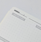 6 Month Dateless Planner